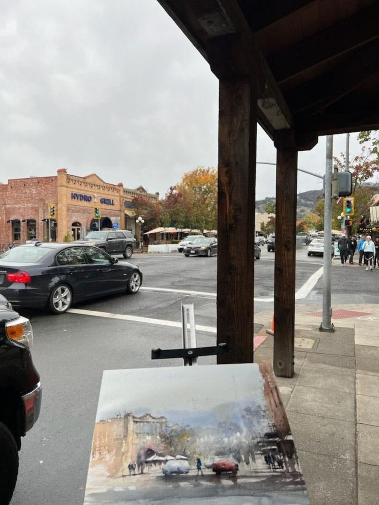 Calistoga Art Center's Plein Air Paint Out